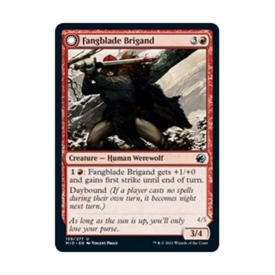 

CCG Разбойник Клыкоклинка (U), MTG - Innistrad - Midnight Hunt