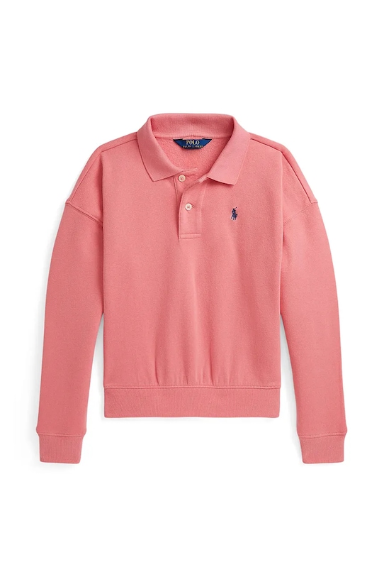 

Детская хлопковая толстовка Polo Ralph Lauren, розовый