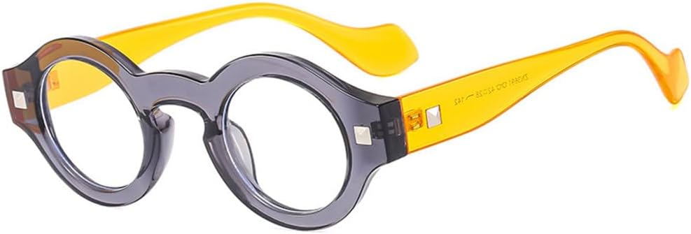 

Винтажные маленькие круглые солнцезащитные очки для женщин и мужчин, модные женские солнцезащитные очки класса люкс с защитой от УФ-излучения UV400 TYUVIVO, Anti Blue B