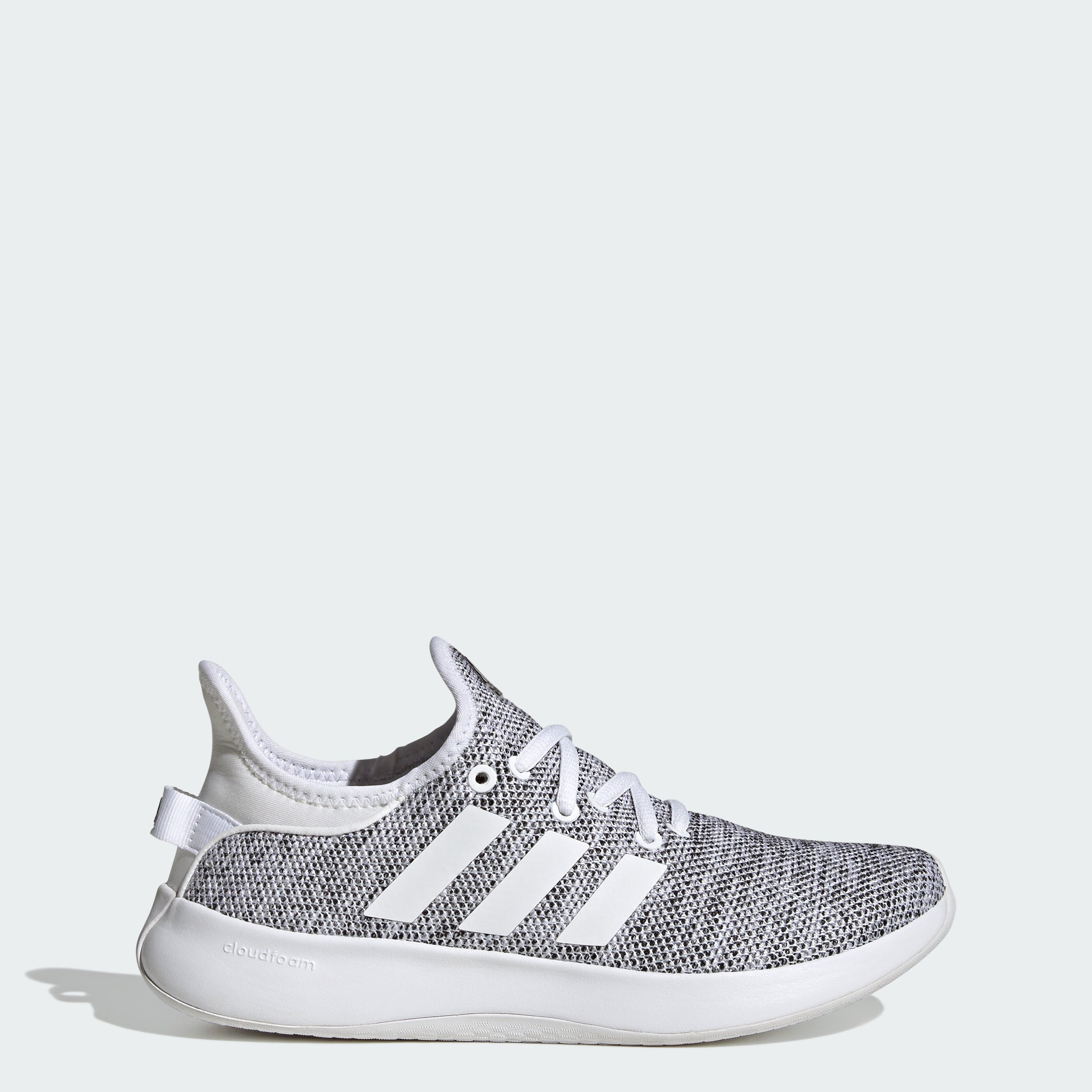 Женские кроссовки Adidas Cloudfoam Pure, белый/черный