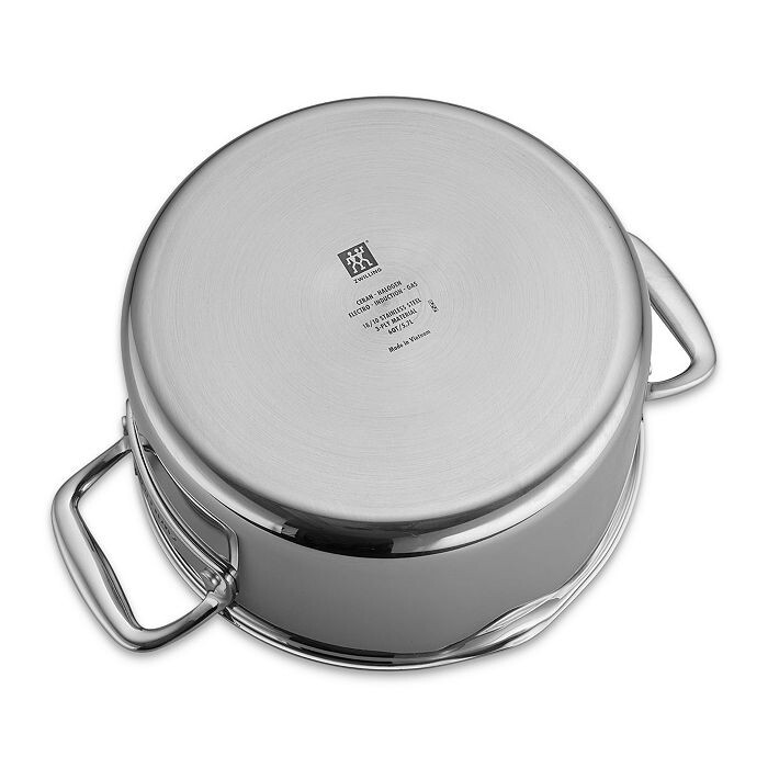 

Голландская жаровня Zwilling Clad CFX, серебряный