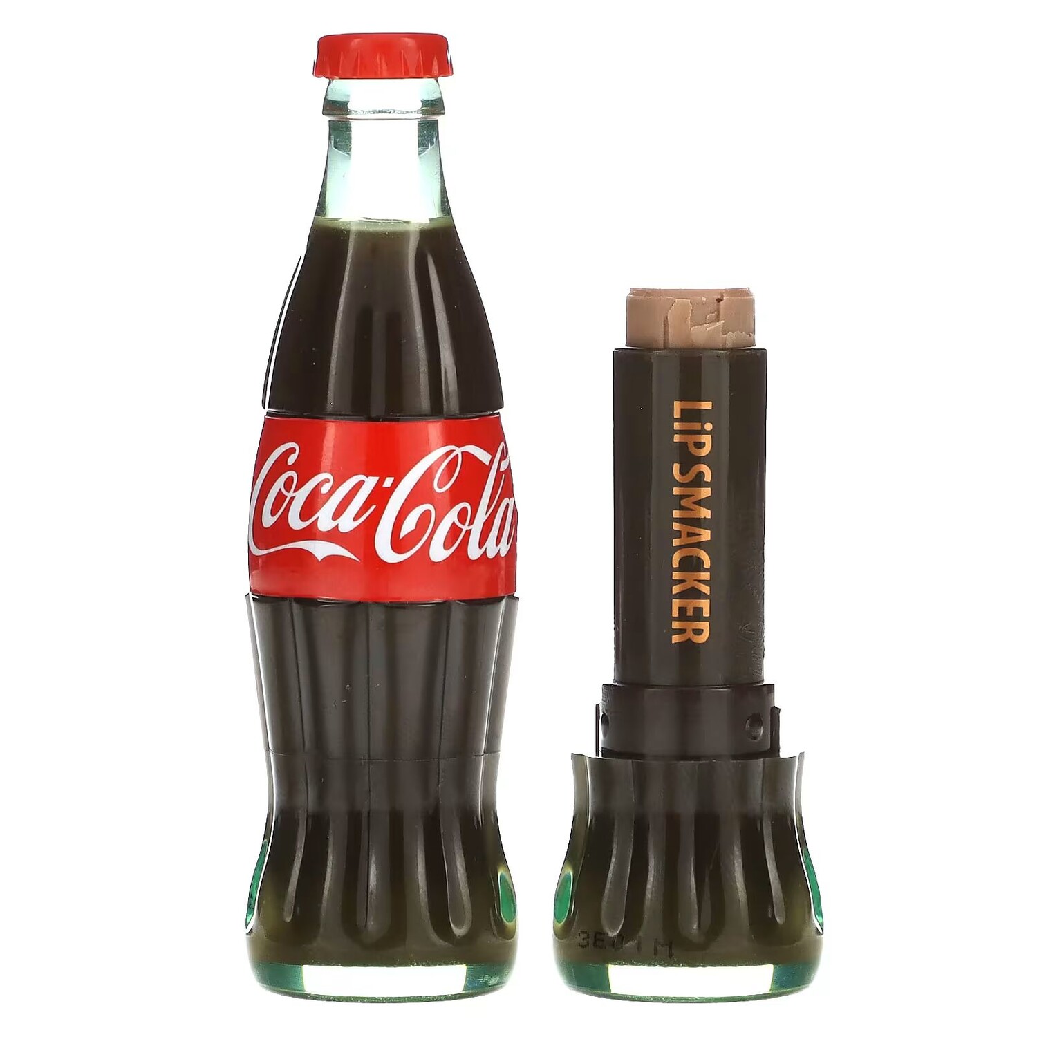 

Coca-Cola, Бальзам для губ в бутылке с колой, 0,14 унции (4 г) Lip Smacker
