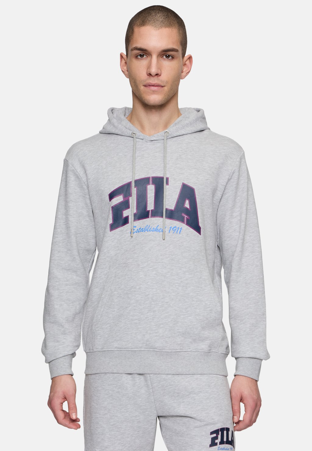 

Толстовка Hoodie Fila, серый