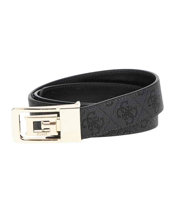 

Ремень с логотипом Eco Erica 4G Guess, черный