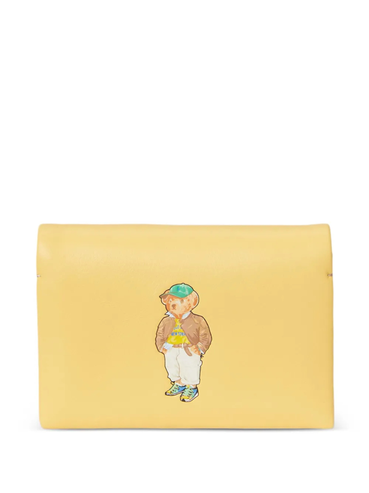 

Визитница с клапаном Polo Bear Polo Ralph Lauren, желтый