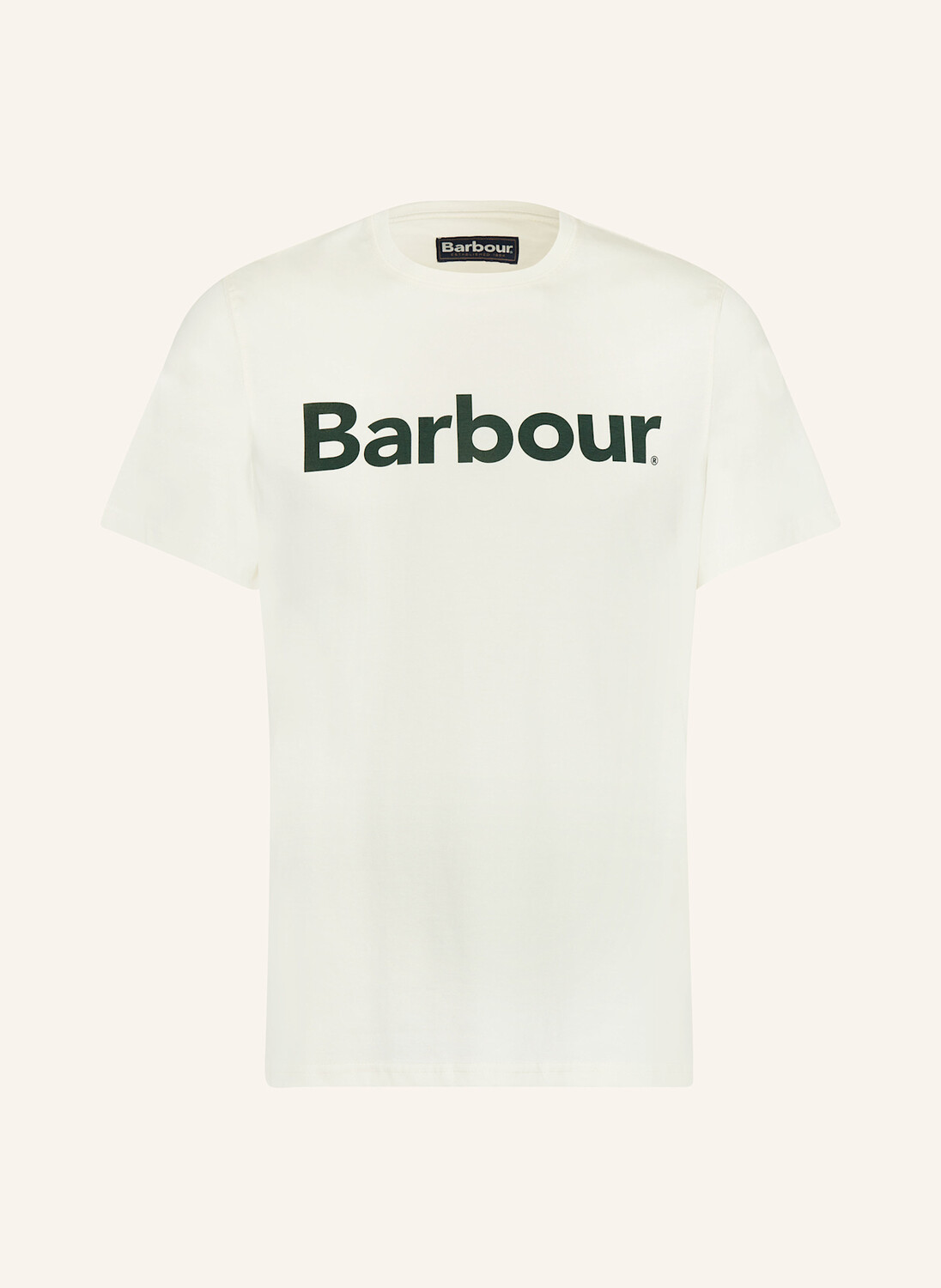

Футболка Barbour, экрю