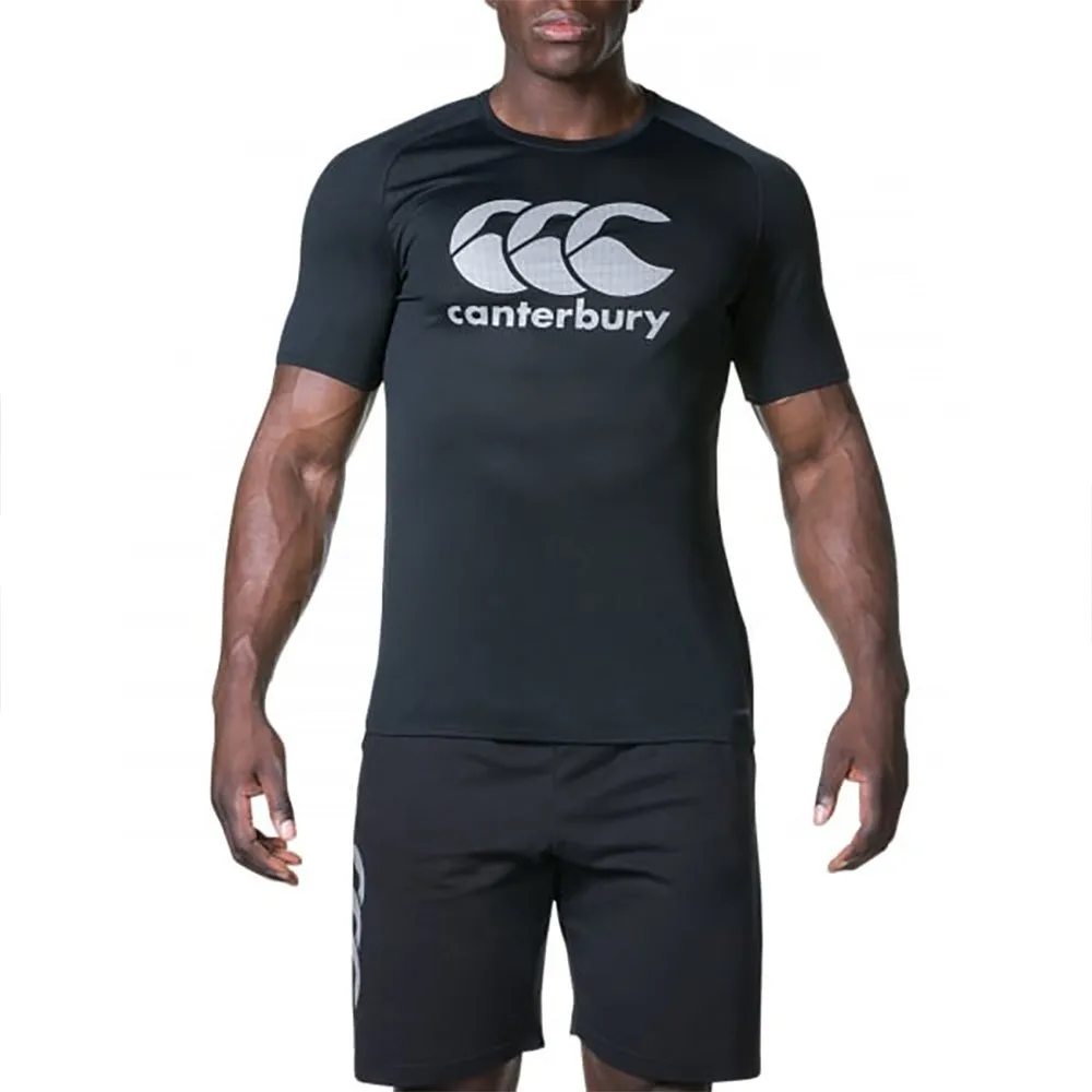 

Футболка с коротким рукавом спортивная Canterbury Core Vapodri Large Logo, черный