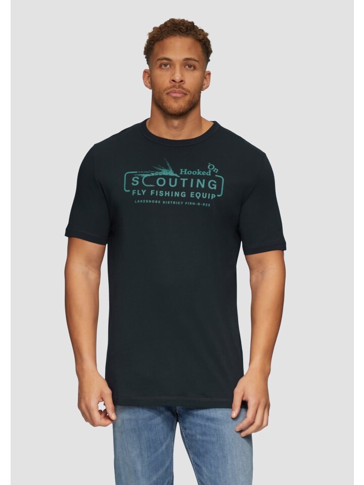 

Футболка s.Oliver T-Shirt kurzarm, синий