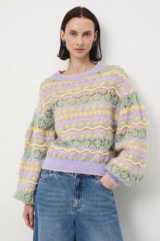 

Свитер из смесовой шерсти Medicine, мультиколор