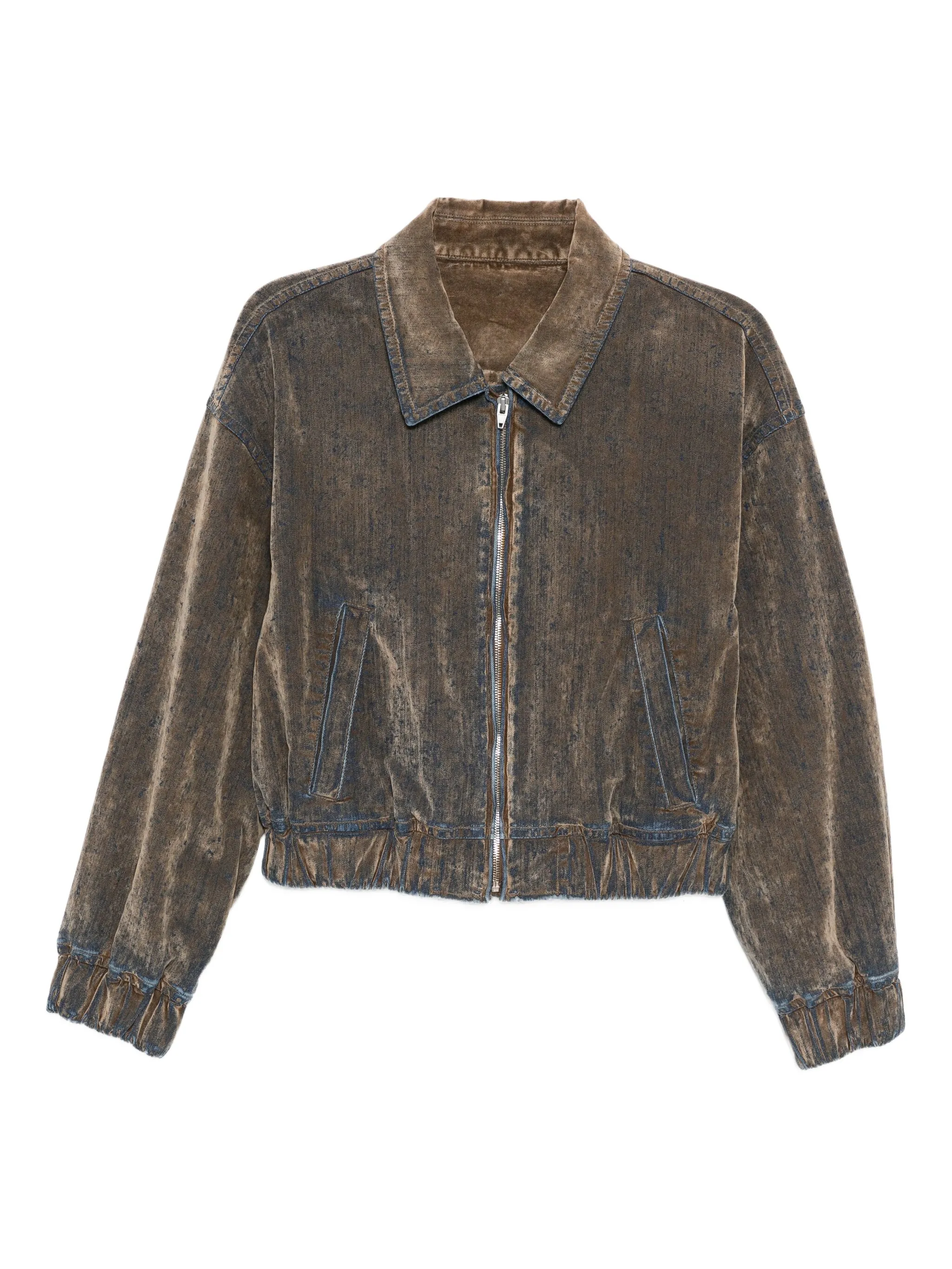 

Куртка на молнии Juun.J, коричневый