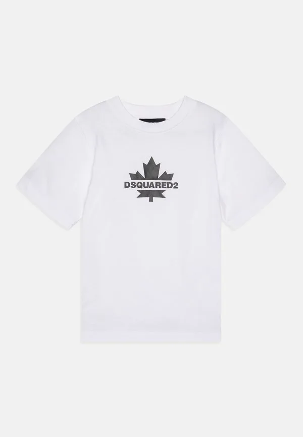 Футболка свободного кроя с принтом Dsquared2, White