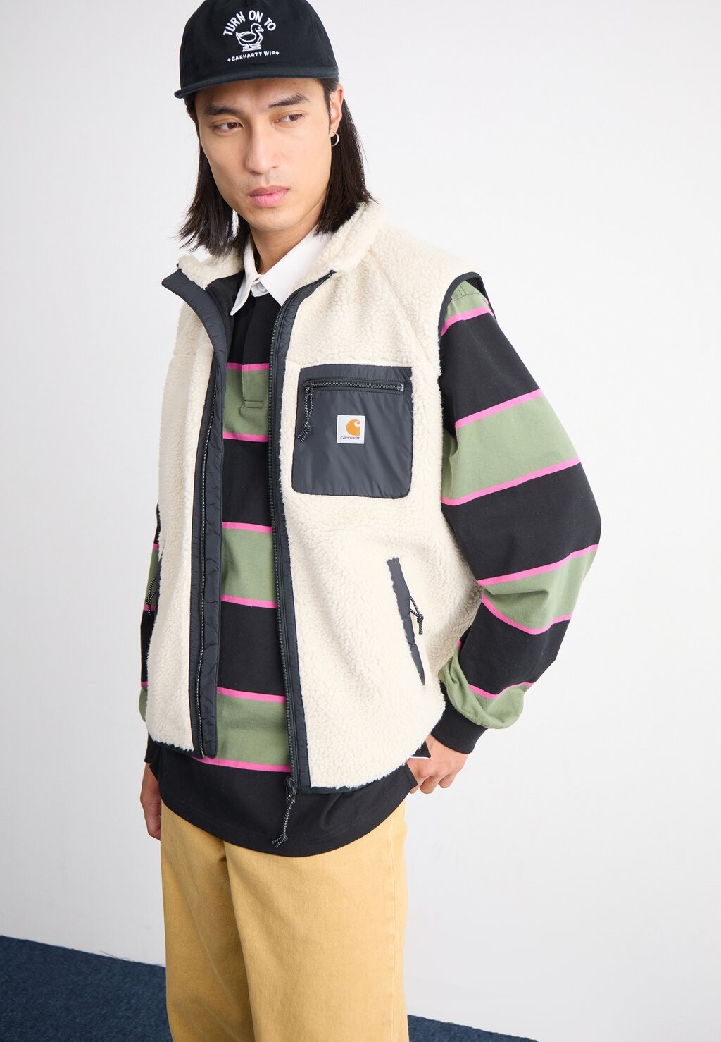 

Жилет PRENTIS VEST LINER Carhartt WIP, бежевый