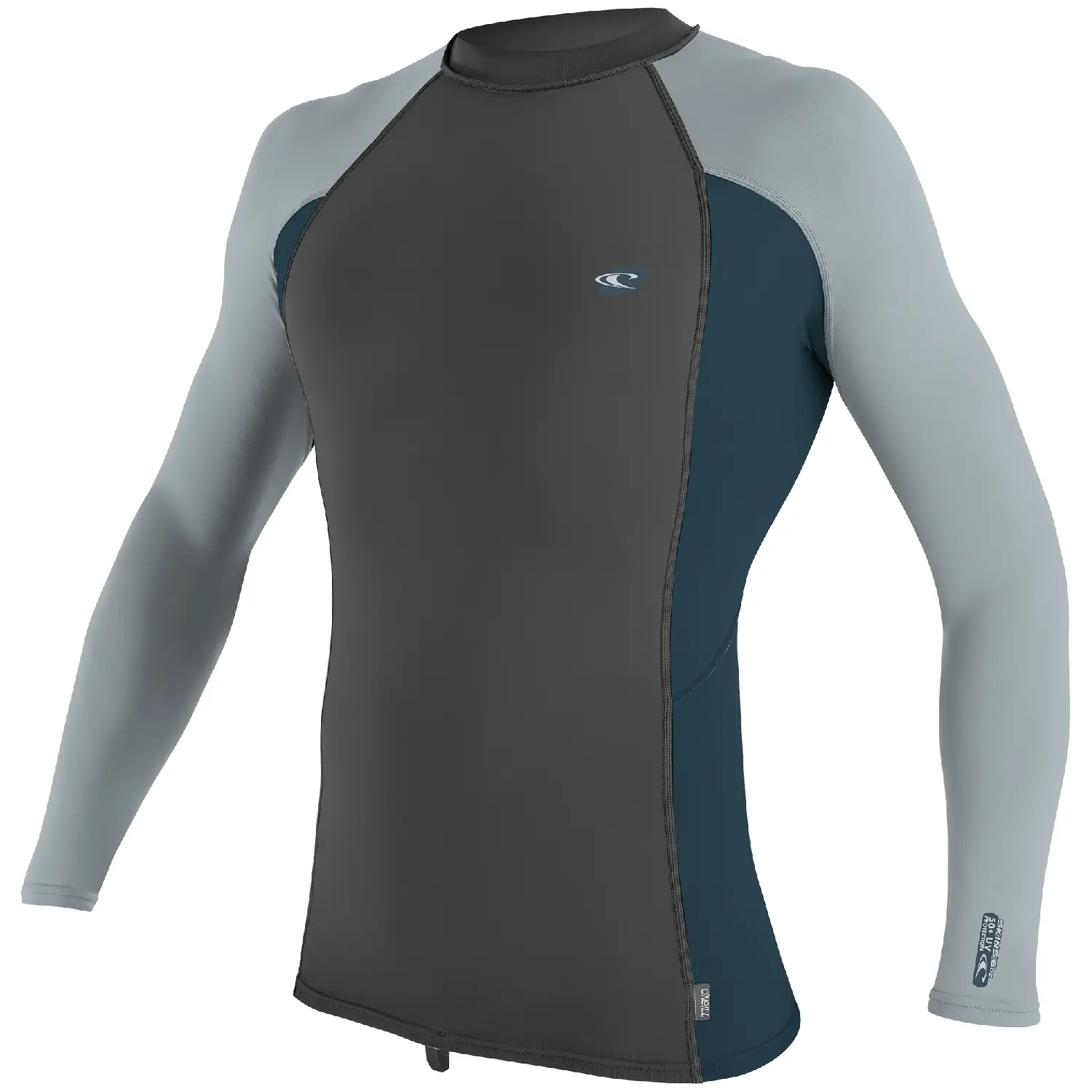 

Рашгард O'Neill Premium Skins Long Sleeve, цвет Graphite/Cadet Blue/Cool Gray
