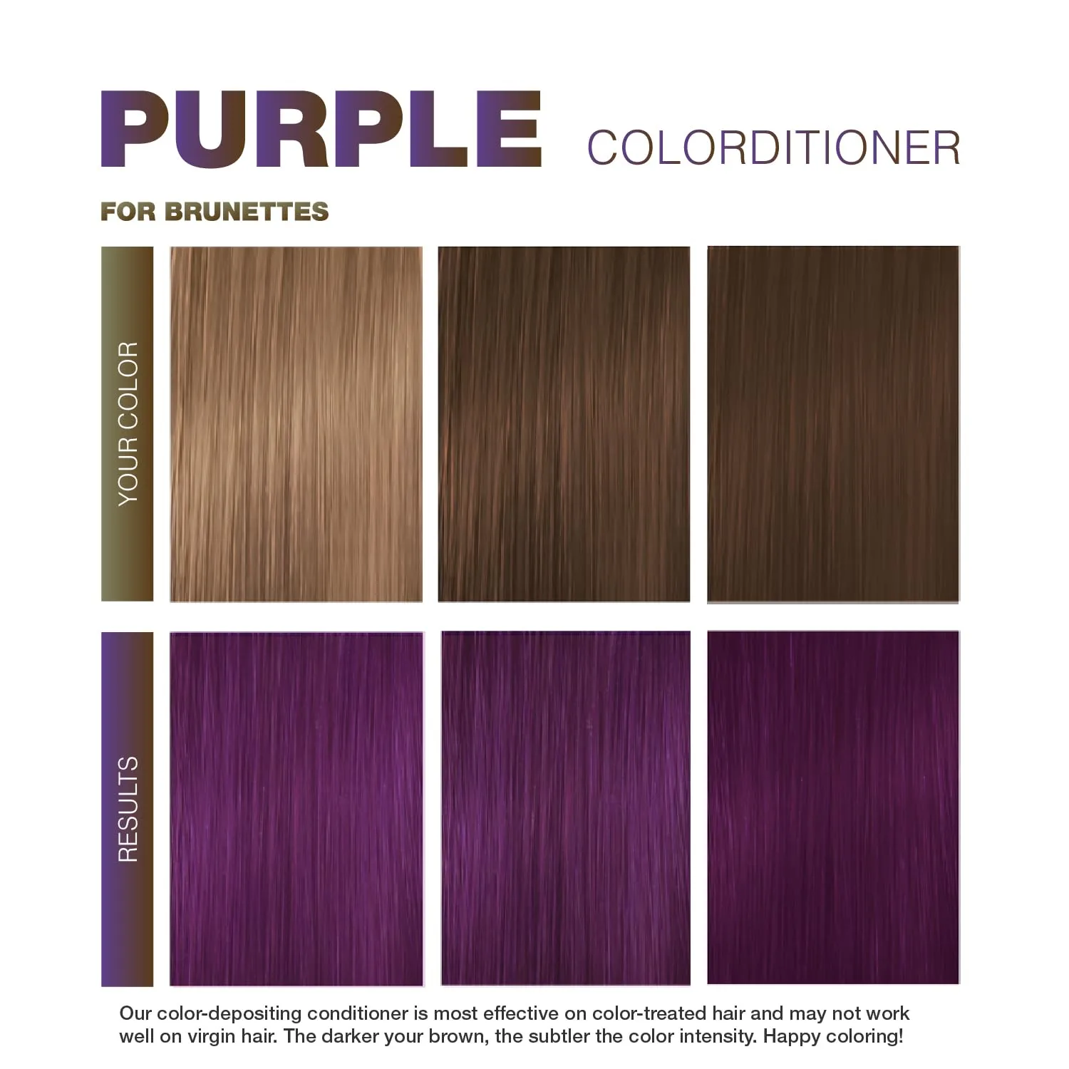 Вирусный кондиционер Celeb Luxury 244 мл (.), Purple for Brunettes — фото 4