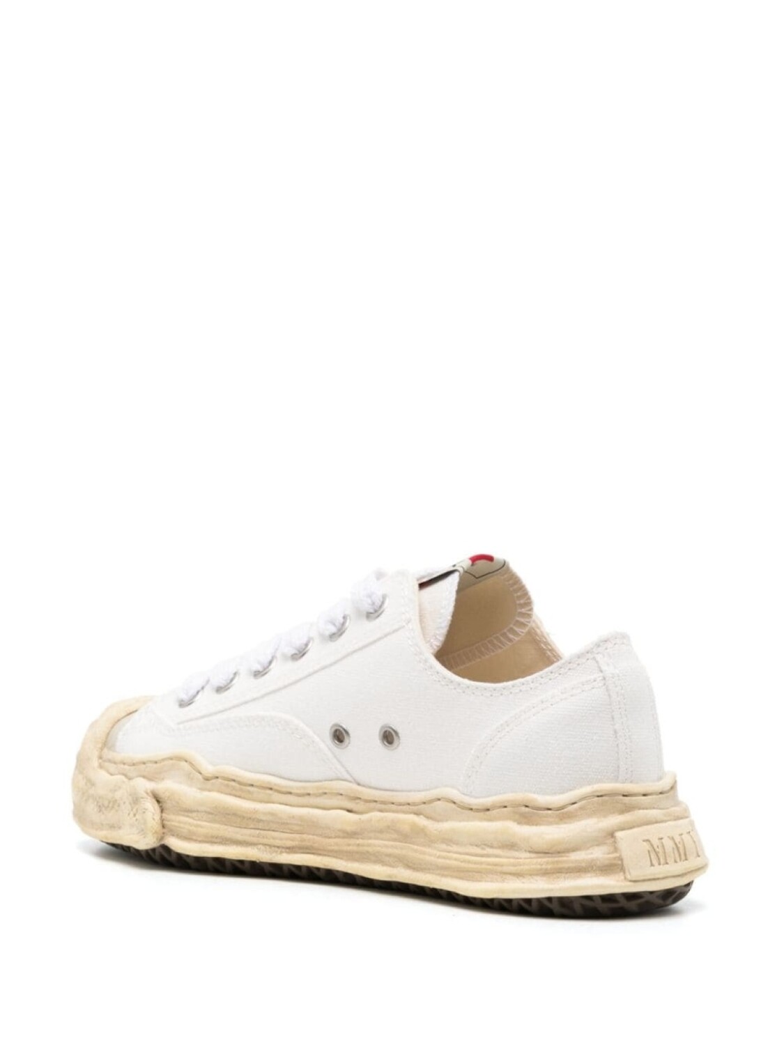 Maison MIHARA YASUHIRO кеды HANK VL OG Sole Canvas, белый — фото 3
