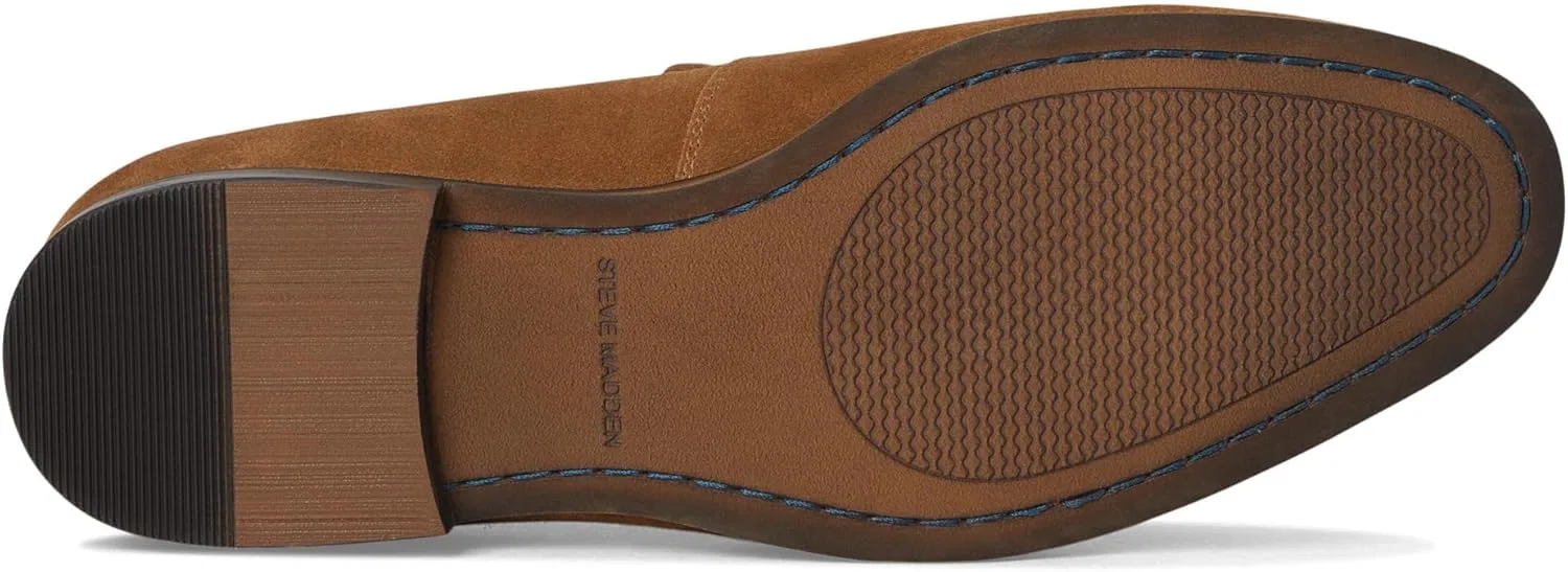 Мужские лоферы Steve Madden Ondre, Light Brown — фото 3