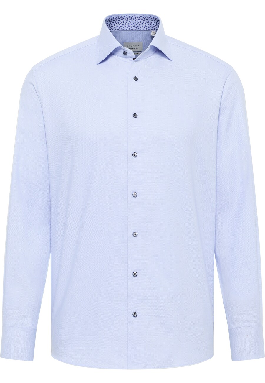 

Деловая рубашка обычного кроя ETERNA, цвет Blue/Light blue