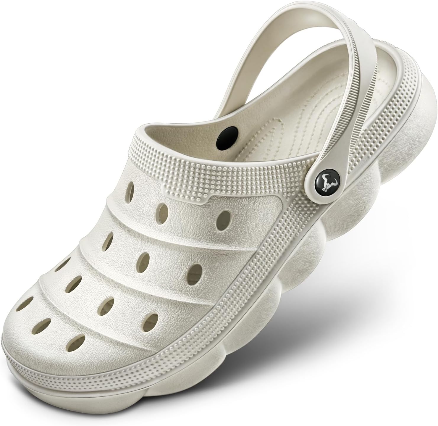 

Женские сабо KEMISANT, комфортные мюли, сандалии, тапочки, обувь для медсестры и сада, унисекс для мужчин, с амортизацией и поддержкой, белый