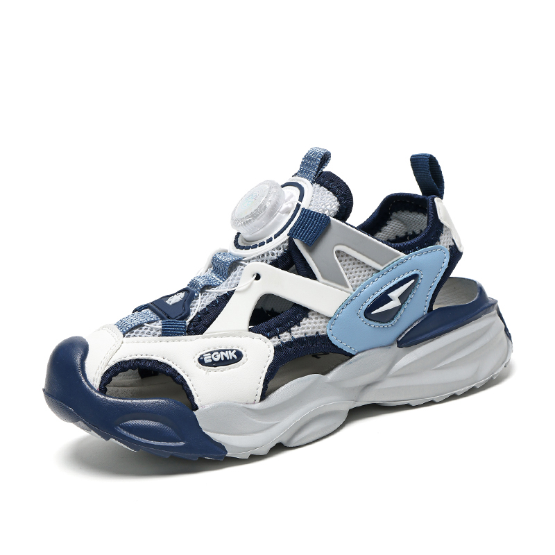 

Детские сандалии: противоскользящие, износостойкие, упругие, дышащие, легкие, амортизирующие ADOONGA, синий