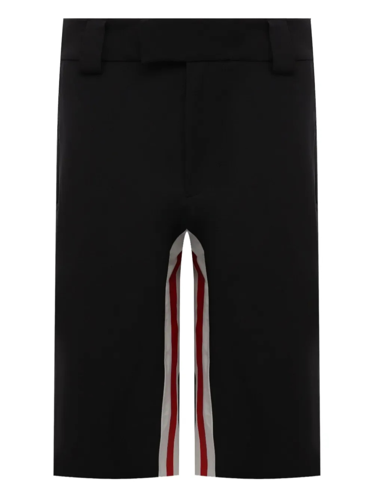 

Полосатые шорты Prada, черный