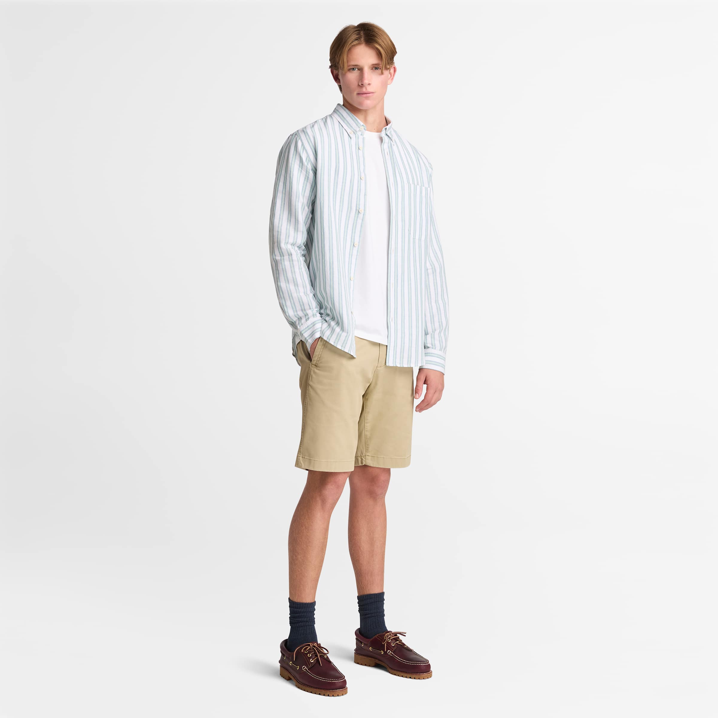 

Мужские шорты-чинос Topsfield Twill Timberland, цвет lemon pepper