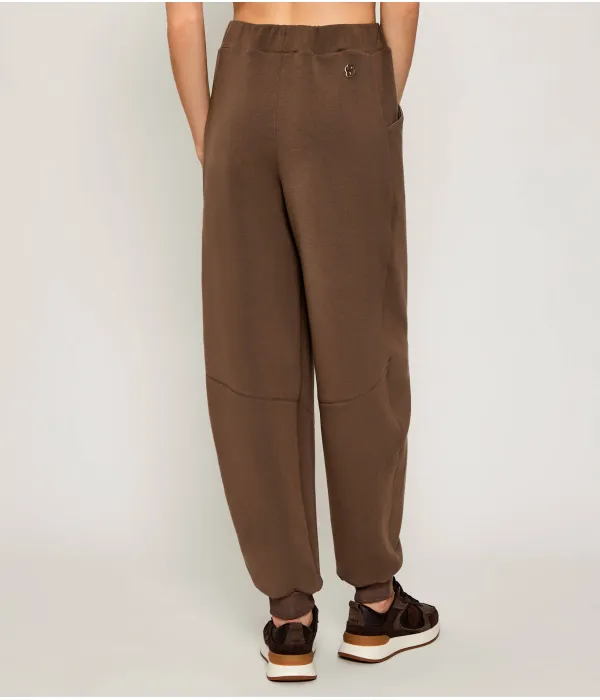 Спортивные штаны Edarea Relaxed fit Boss, коричневый — фото 3