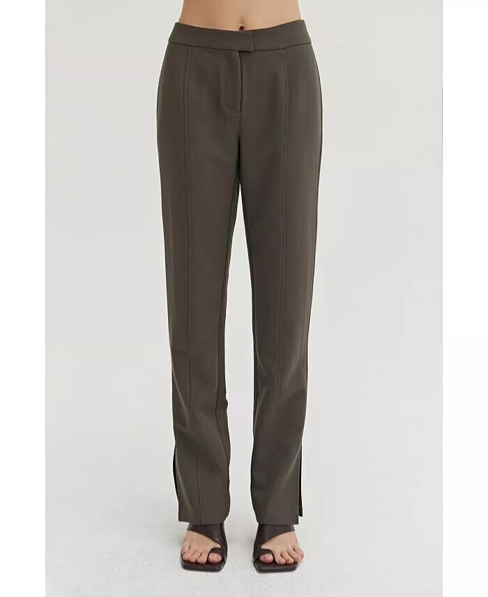 

Женские брюки Charlie Straight Leg CRESCENT, серый