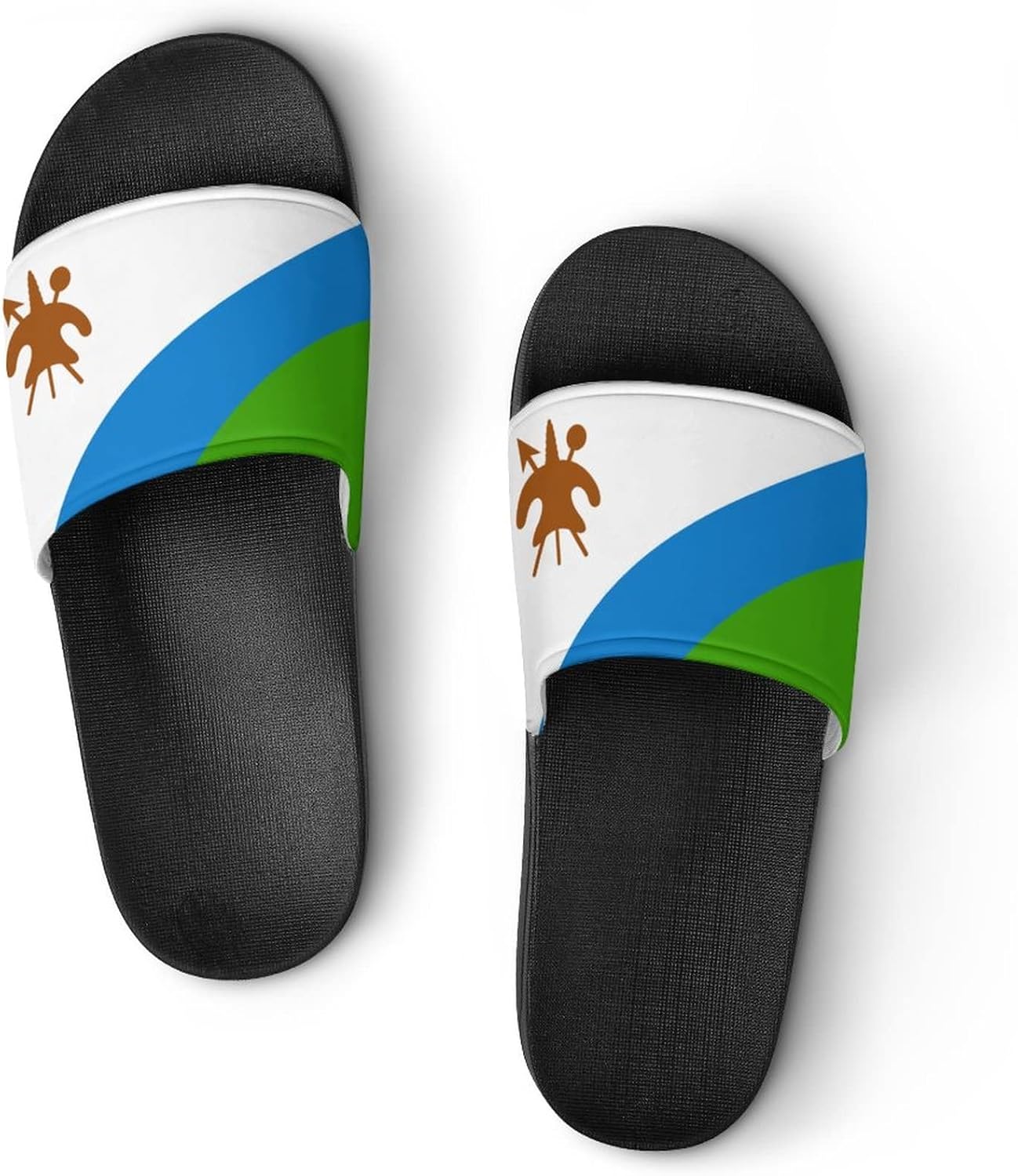 

Вьетнамки для мужчин и женщин с флагом Латвии, подходят для бассейна/пляжа/SPA/общежития/отеля/дома Linkasi, черный