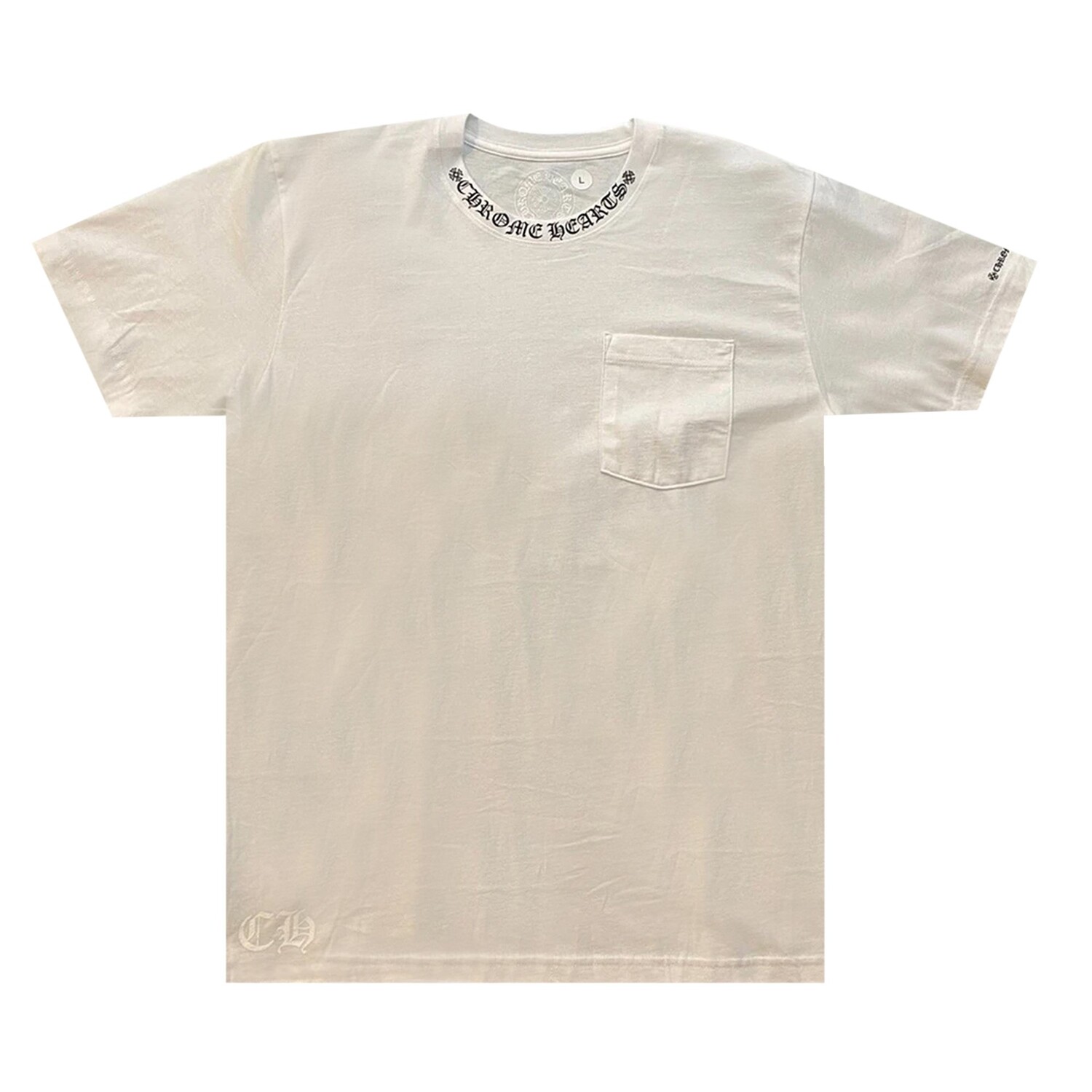 

Футболка с логотипом Chrome Hearts, цвет Белый