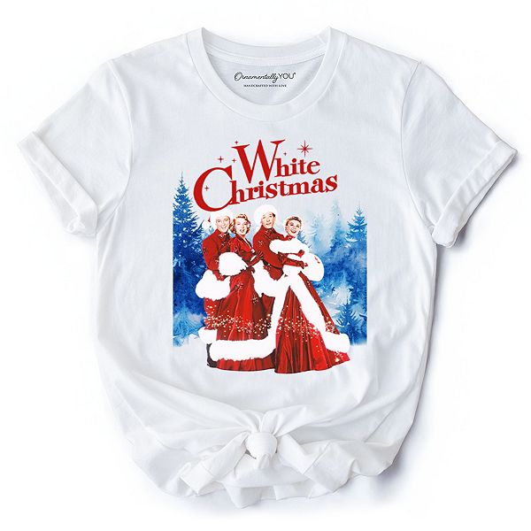 

Футболка I’M dreaming of a white christmas, 1954 classic holiday inn movie Ornamentallyyou, Белый, Футболка I’M dreaming of a white christmas, 1954 classic holiday inn movie Ornamentallyyou