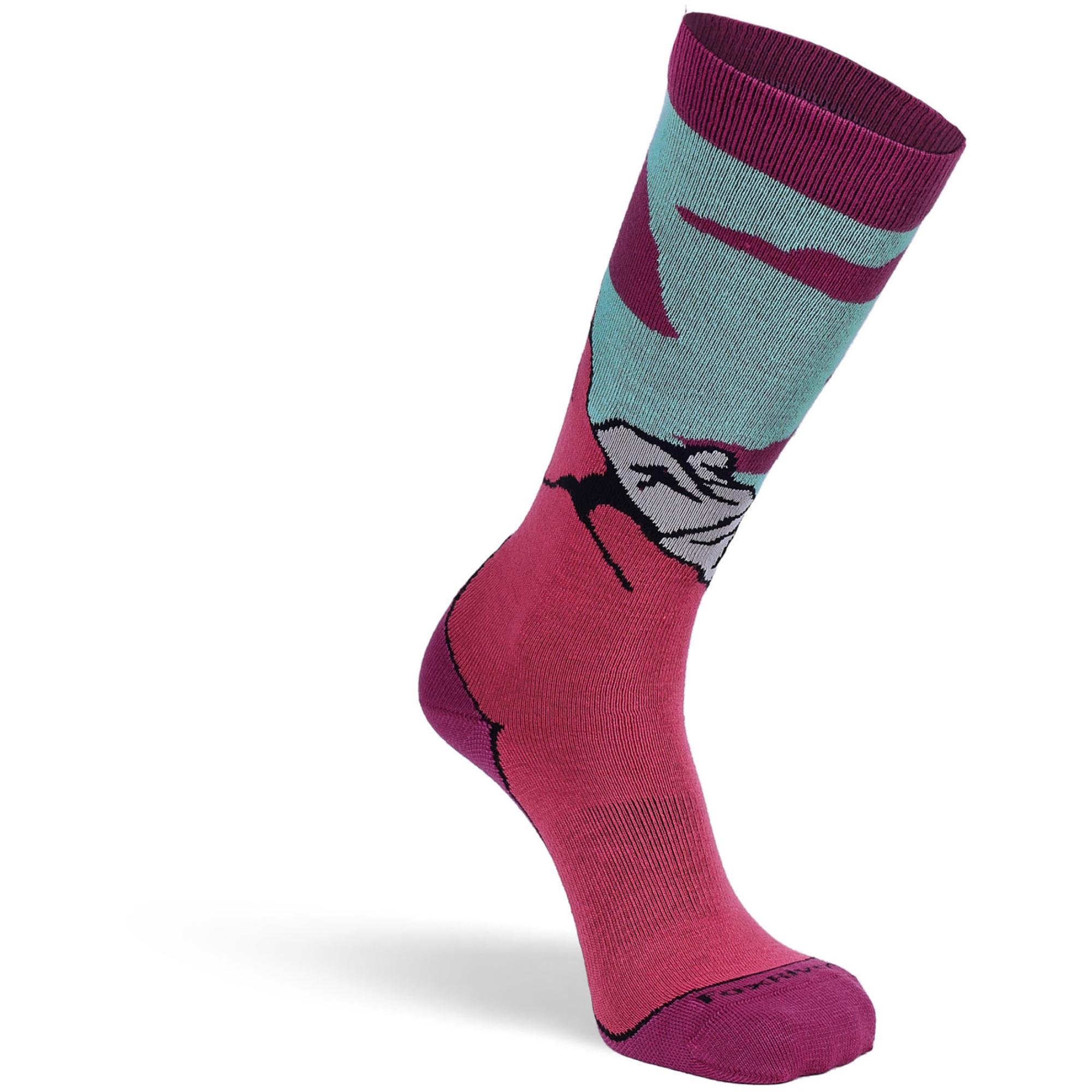 

Женские ультралегкие носки Vail до середины икры Fox River, Fuchsia
