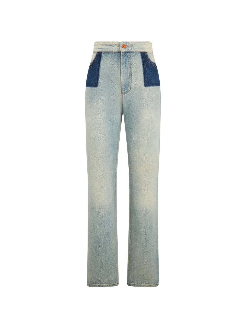 

Джинсы с завышенной талией Philosophy Di Lorenzo Serafini, синий