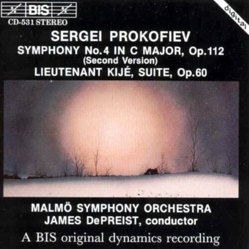

CD диск Prokofiev / Depreist / Malmo So: Symphony 4 / Lieutenant Kije Suite