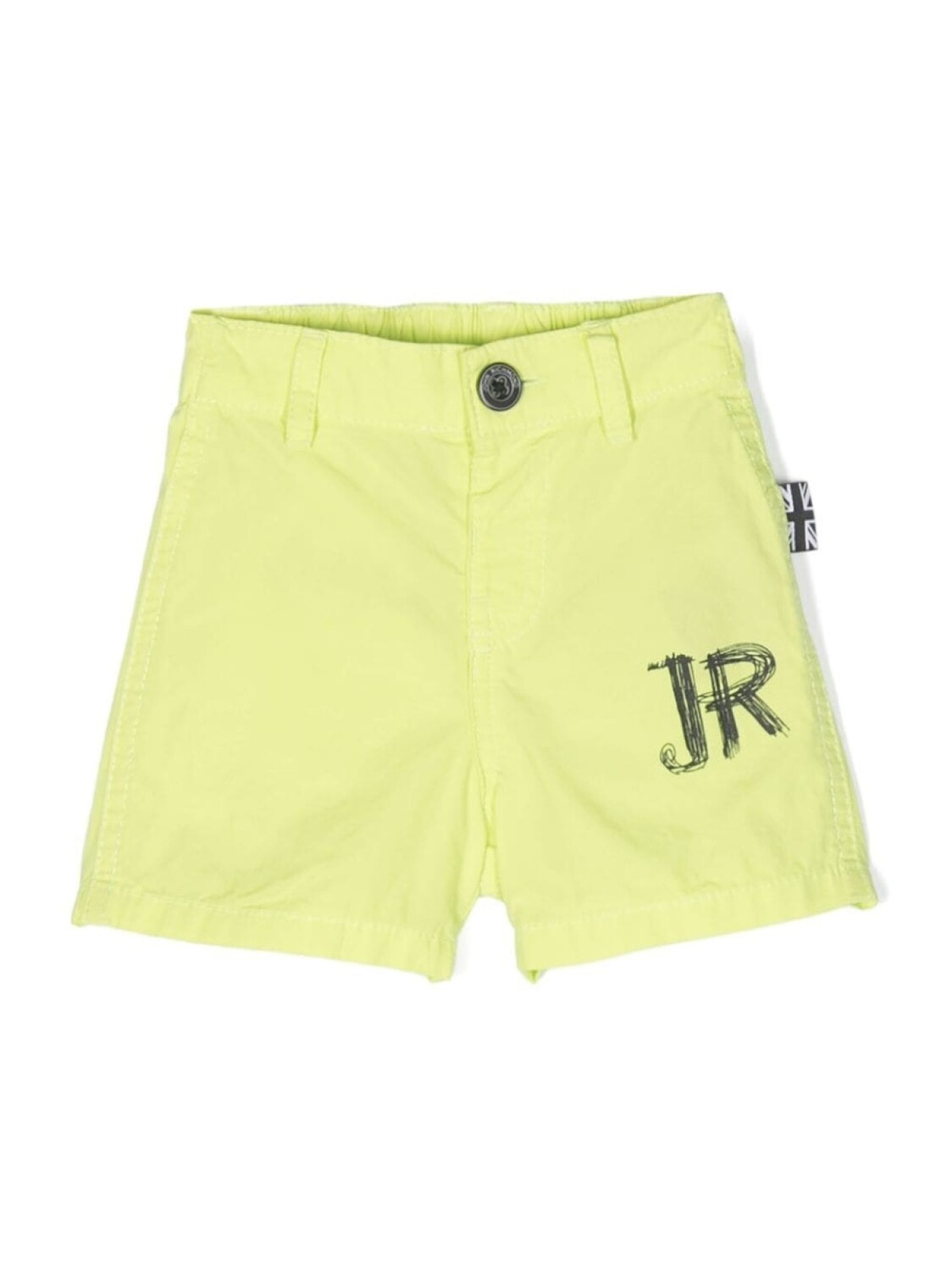 

John Richmond Junior шорты с логотипом, зеленый