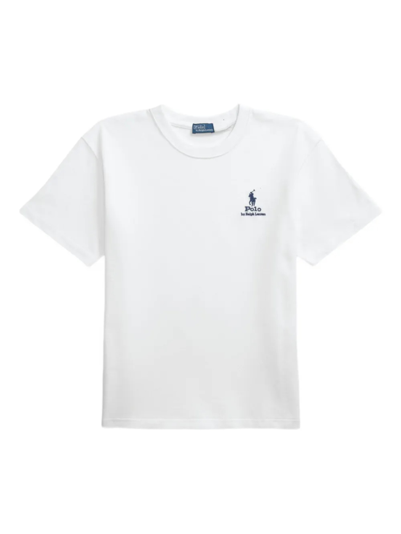 

Футболка с вышитым логотипом Polo Ralph Lauren, белый