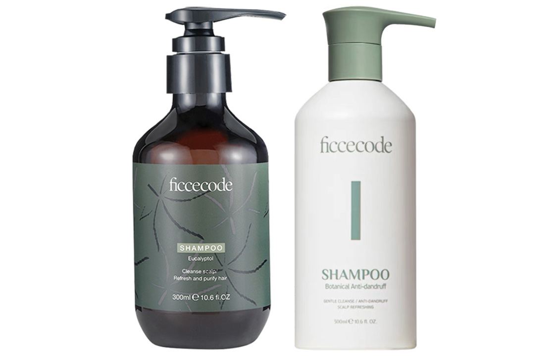 

Набор шампуней Eucalyptus и шампуней для лечения перхоти Plant, контроль жирности FicceCode, Eucalyptus shampoo 300ml + plant dandruff shampoo 300ml