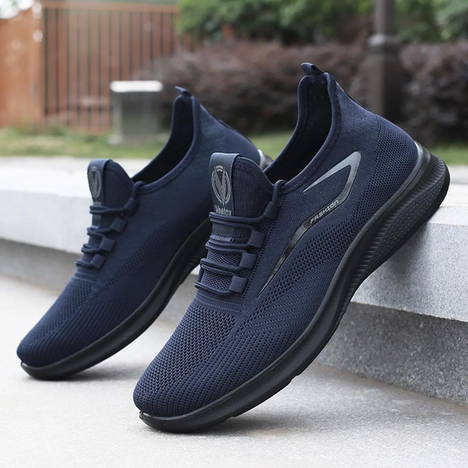 Кроссовки для трейлраннинга, ультралегкие, синие KVOTUU — фото 2