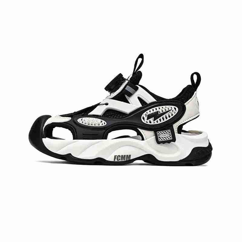 

Нескользящие, легкие, амортизирующие и дышащие, низкие повседневные кроссовки для детей FCMM, бежевый/черный