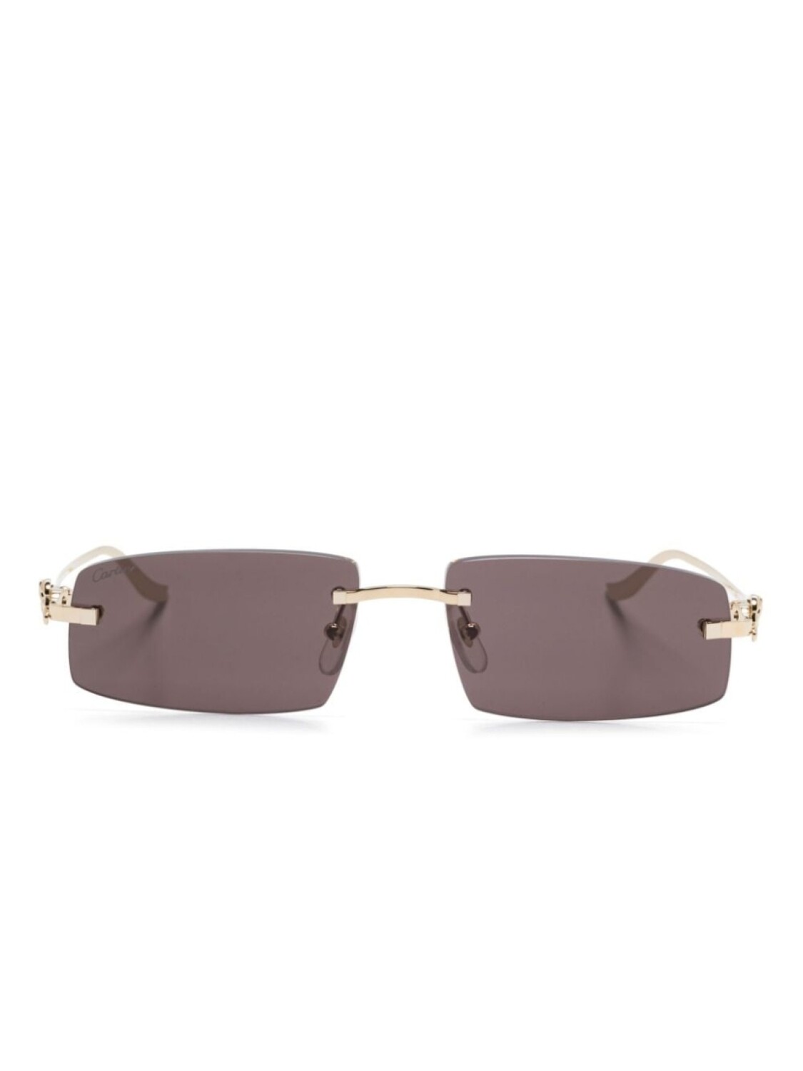 

Cartier Eyewear солнцезащитные очки Panthère de Cartier, золотой