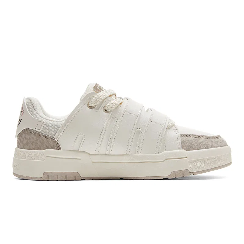 Кеды для скейтбординга PEAK Taichi White/Khaki — фото 3