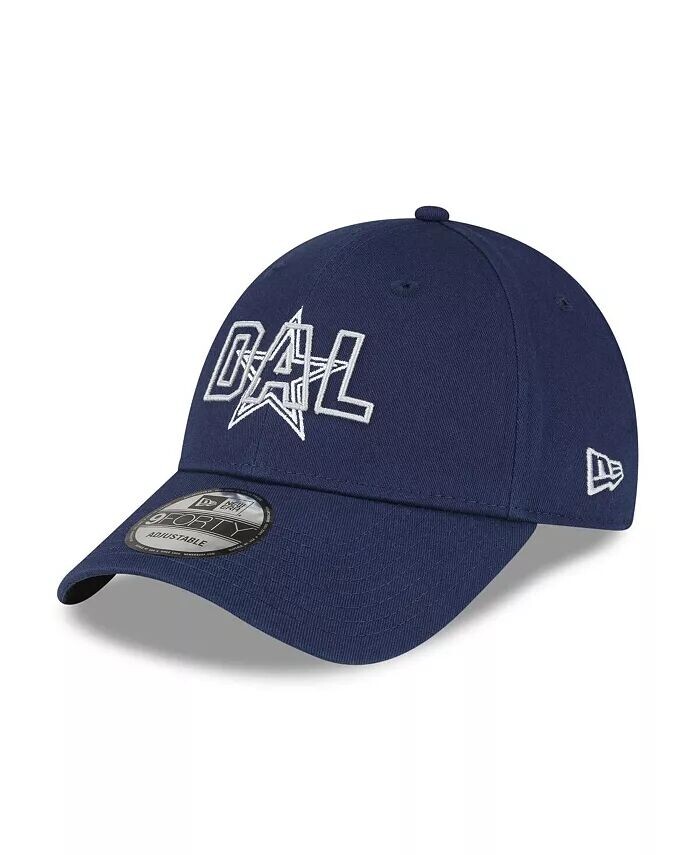 

Мужская темно-синяя бейсболка Dallas Cowboys Doubled 9FORTY Snapback New Era