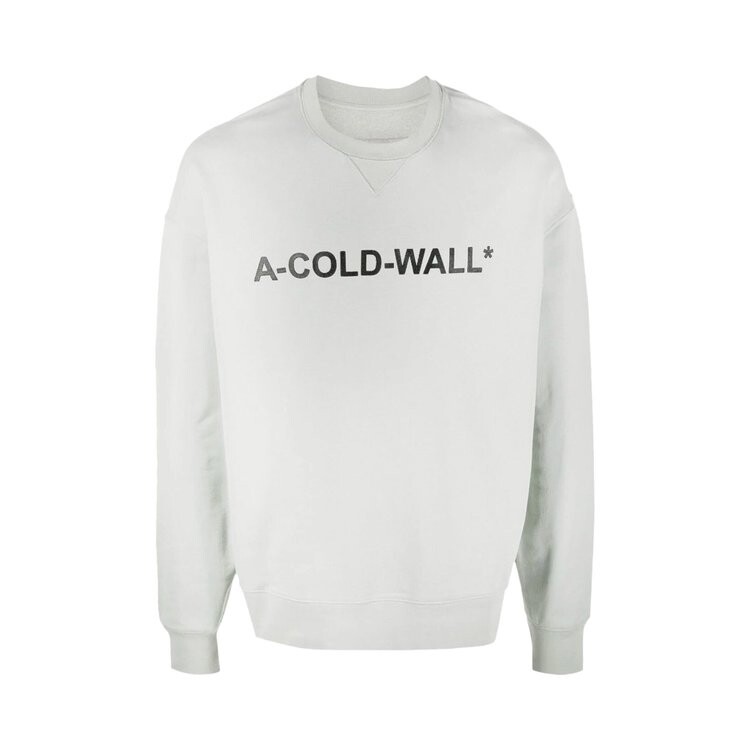 

Толстовка A-Cold-Wall Essentials Logo Crewneck, серый