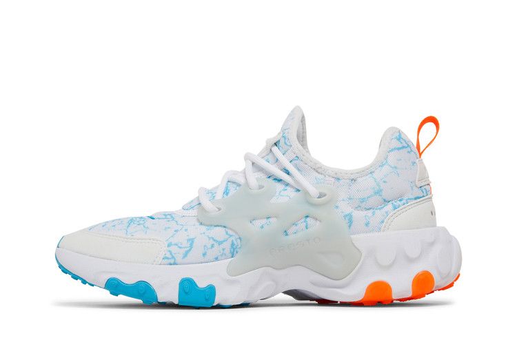 Кроссовки Nike React Presto GS 'Galaxy - White', белый — фото 4