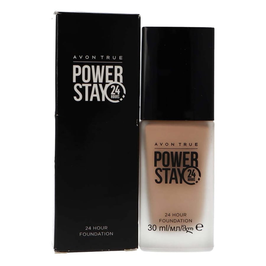 

Avon, Power Stay, Матирующая тональная основа для лица, цвет слоновой кости, 30 мл