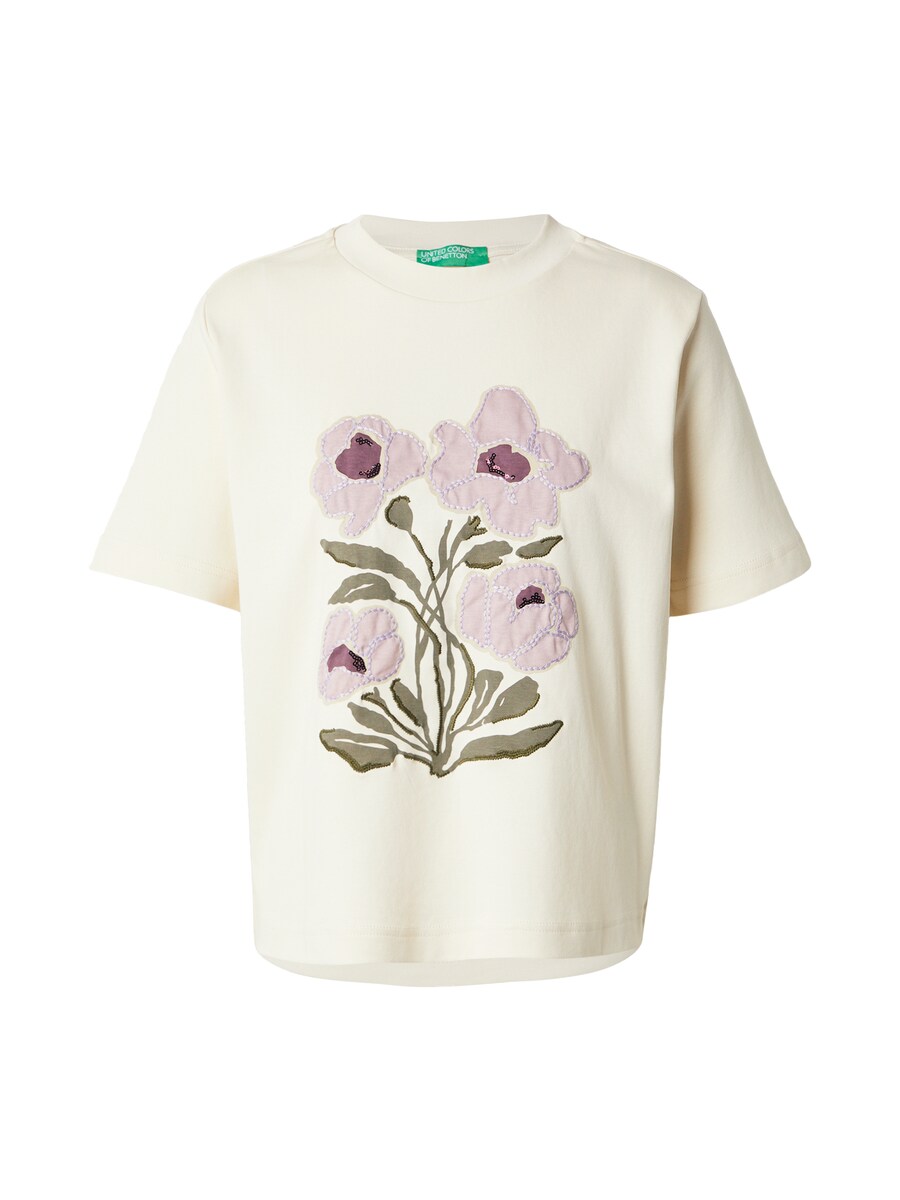 

Рубашка UNITED COLORS OF BENETTON, песочный