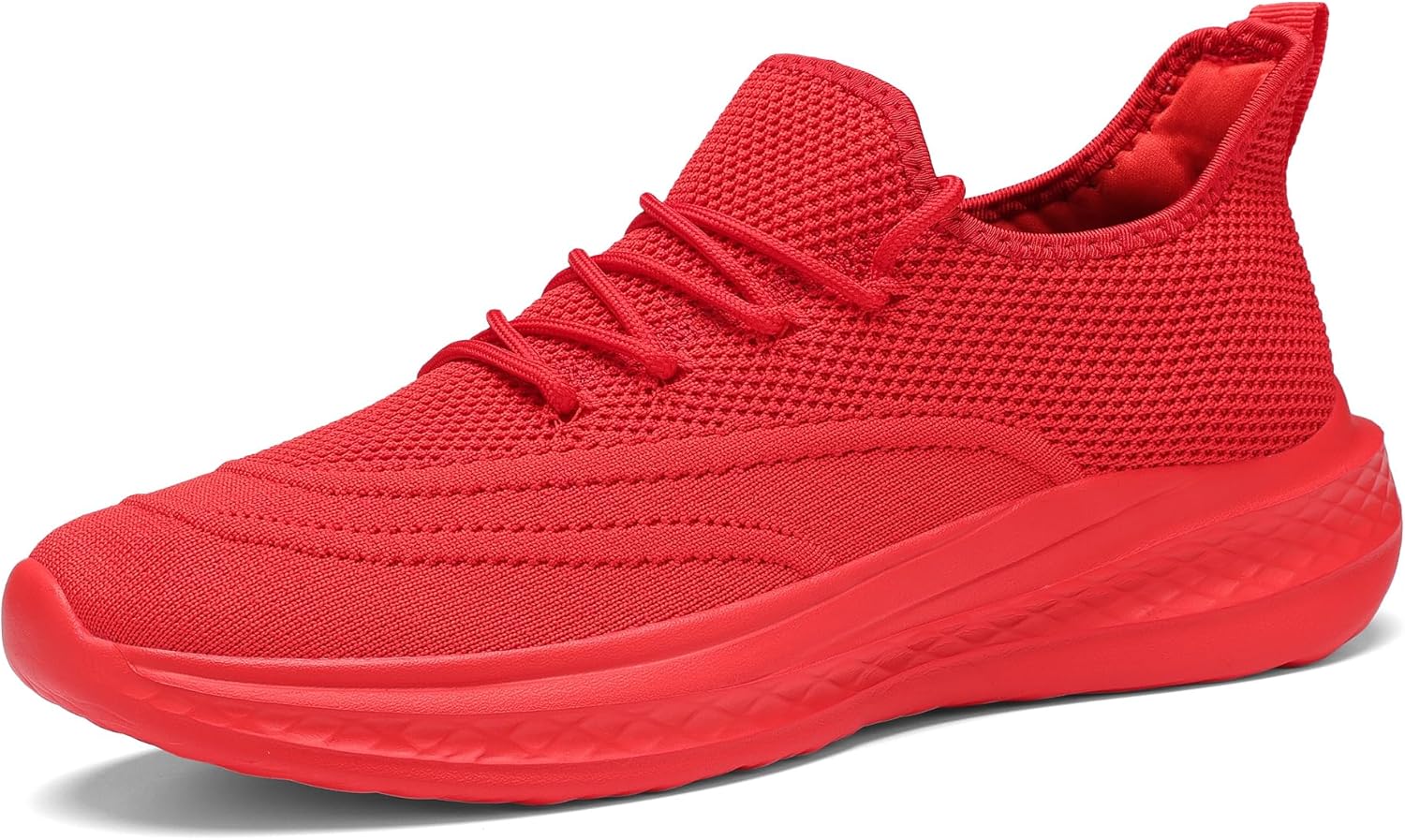 

Мужские кроссовки VAMJAM для бега, слипоны для ходьбы, противоскользящие, легкие, для тренировок, дышащие спортивные кроссовки с модной сеткой, Allred