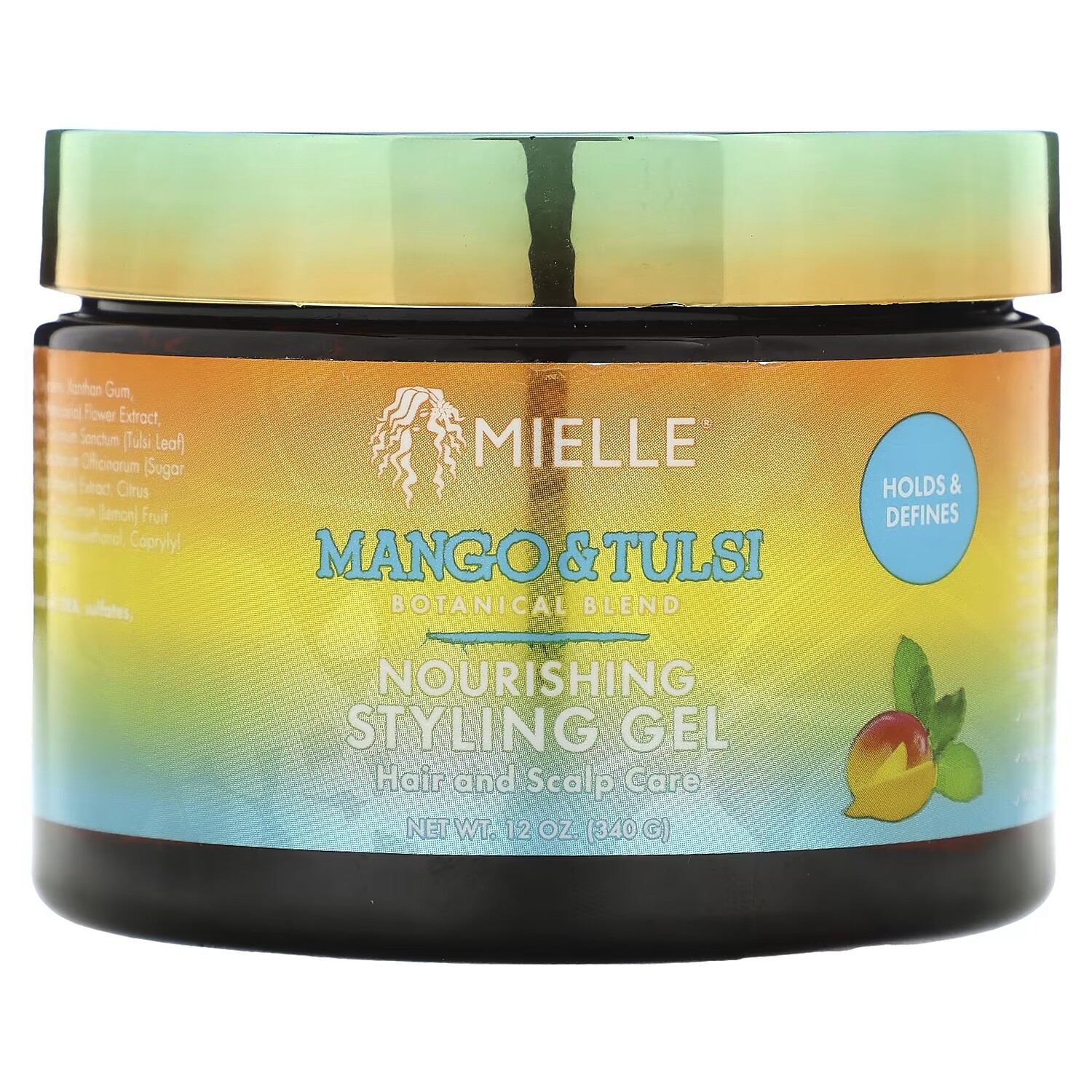 

Гель Mielle Nourishing Styling Gel Mango + Tulsi для укладки, 340 г