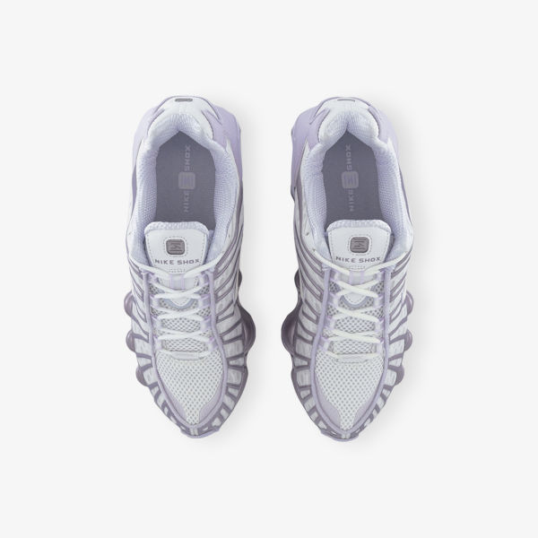 Кроссовки Nike Shox TL, лиловый / белый — фото 2