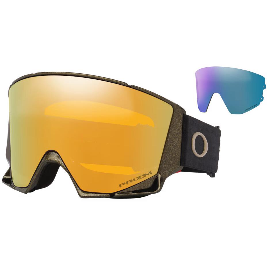

Маска Flow L 50th Anniversary Oakley, 5Oth Anniversary Frame W/ Prizm 24K & Prizm Iced Lenses (Oo7145-14)