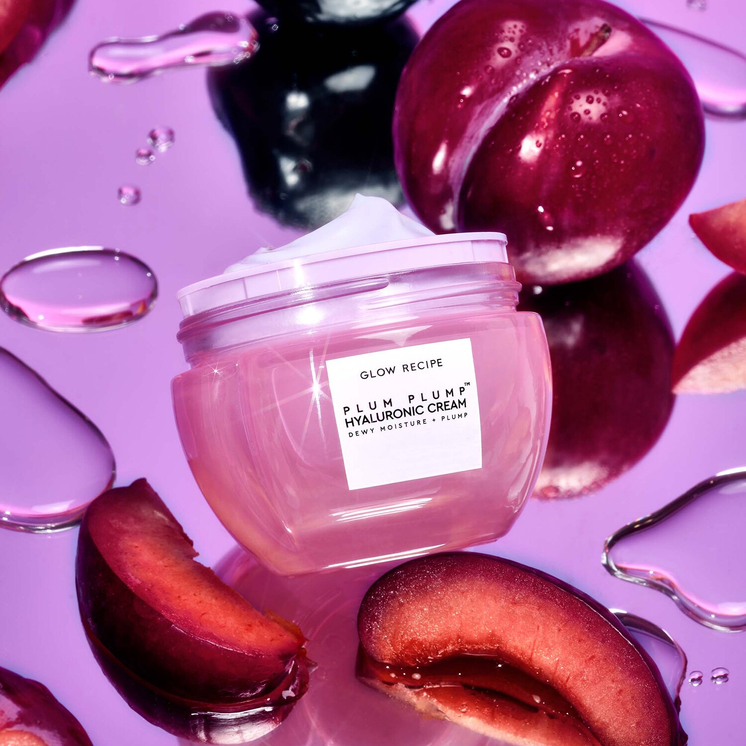 Крем для лица Glow Recipe — Увлажняющий Plum Plump Hyaluronic, 50 мл — фото 2